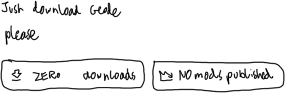 just download geode, please